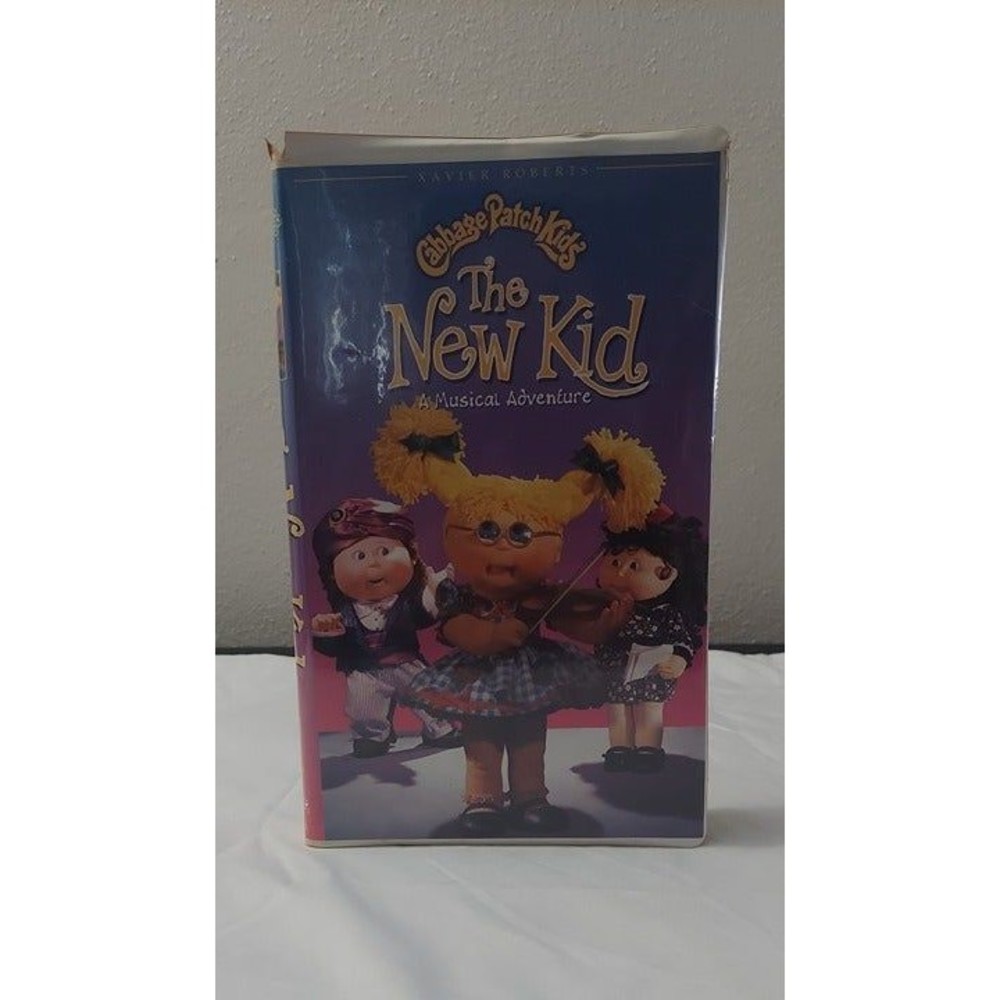 Xavier Roberts Cabbage Patch Kids: The New Kid A Musical Adventure VHS Clamshell